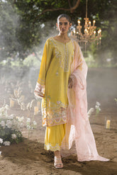 Floral printed Jardin Festive suit.