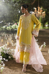 Floral printed Jardin Festive suit.