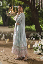Elegant unstitched Eid collection lawn.