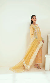 SS25DD-2741 BEIGE DUPATTA