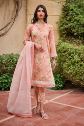 DD-1092 PEACH DUPATTA