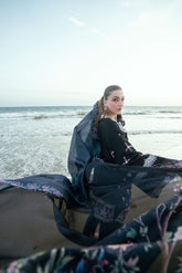 SS25DD-2540 BLACK DUPATTA