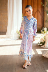 SS26DK-0210 PURPLE 1 Pcs Kaftan