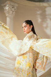 SS25DD-2548 YELLOW DUPATTA