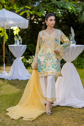 FW25DD-2867 YELLOW DYED DUPATTA