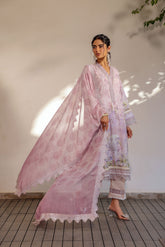 SS24DD-2512 PURPLE DUPATTA