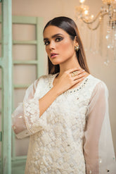 DA-1267 Off White EMBROIDERED KURTA