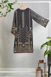 DA-1454 Grey EMBROIDERED KURTA