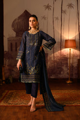 DU-3101-NAVY BLUE-MUNAR -4PCS