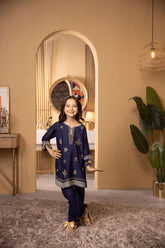 DK-0144 NAVY BLUE 2PCs