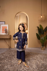 DK-0144 NAVY BLUE 2PCs