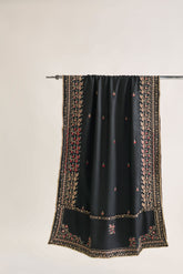 DD-0834 GREY Poly Wool SHAWL