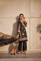 DU-3055 BLACK LAWN 3PCS