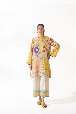 SS24DC-2344 MULTI LAWN 2PCS PRINTED KURTA WITH TROUSER