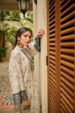 DC-2202 OFF WHITE LAWN 2PCS PRINTED KURTA WITH TROUSER