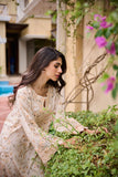 DC-2229 BEIGE PREMIUM COTTON 2PCS KURTA WITH TROUSER
