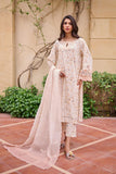 DC-2229 BEIGE PREMIUM COTTON 2PCS KURTA WITH TROUSER