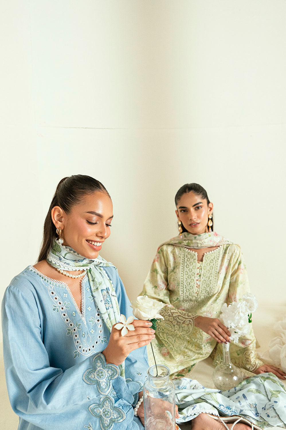 SS25DD-2553  SKY BLUE DUPATTA