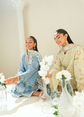 SS25DD-2553  SKY BLUE DUPATTA