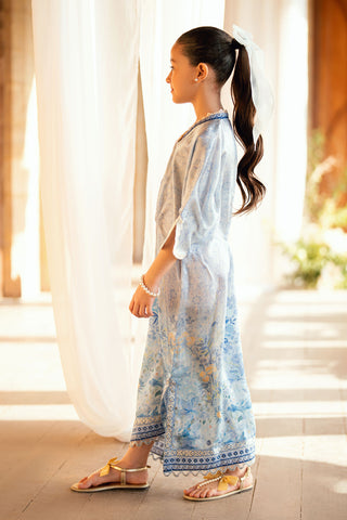 SS26DK-0209 SKY BLUE 1 Pcs Kaftan