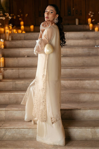 FW25DL-0339 OFF WHITE 2PCS SHIRT WITH TROUSER