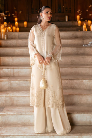 FW25DL-0339 OFF WHITE 2PCS SHIRT WITH TROUSER