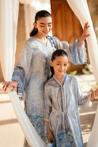 SS26DK-0209 SKY BLUE 1 Pcs Kaftan