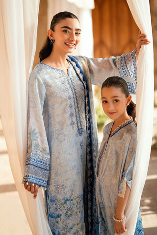 SS26DK-0209 SKY BLUE 1 Pcs Kaftan