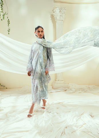SS25DD-2551  SKY BLUE DUPATTA
