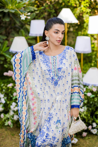 FW25DA-2869 MULTI HAND EMBELLISHED KAFTAN