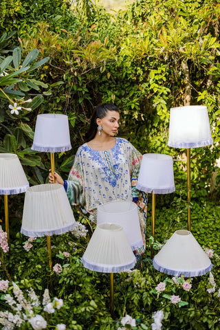 FW25DA-2869 MULTI HAND EMBELLISHED KAFTAN