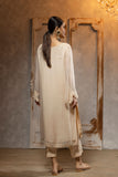 DA-2106 PEACH EMBROIDERED KURTA WITH TROUSER