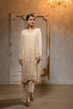 DA-2106 PEACH EMBROIDERED KURTA WITH TROUSER