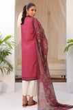 DC-2152 MAROON 2PCS EMBROIDERED KURTA WITH DUPATTA