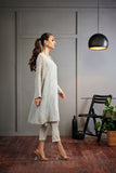 DA-1506 SKY-BLUE EMBROIDERED KURTA