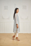 DA-1661 LIGHT GREY EMBROIDERED KURTA