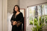 DA-1687 BLACK EMBROIDERED KURTA