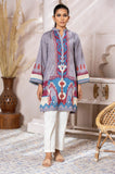 DC-0398 GREY DIGITAL PRINTED KURTA