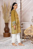 DC-0402 GREEN EMBROIDERED KURTA