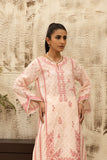 DC-0466 PINK DYED EMBROIDERED KURTA