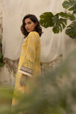 DC-0475 YELLOW EMBROIDERED KURTA