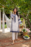 DC-2096 GREY 2PCS  EMBROIDERED KURTA WITH TROUSER