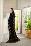 DD-0875 BLACK VELVET SHAWL
