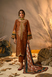 DU-3115 BROWN KHADDAR  3PCS