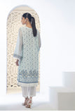 DA-2094 SKY BLUE EMBROIDERED KURTA