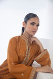 DA-1739 ORANGE EMBROIDERED KURTA