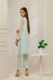 DA-1307 Sky-Blue EMBROIDERED KURTA